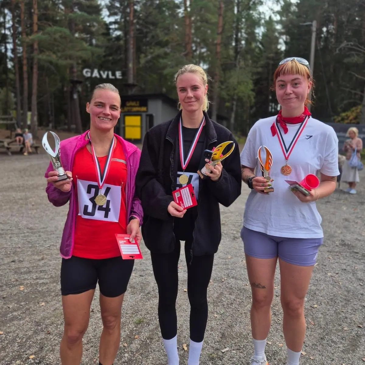 Vinnare i damklassen
