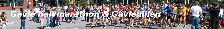 Gävle halvmarathon & Gävlemilen